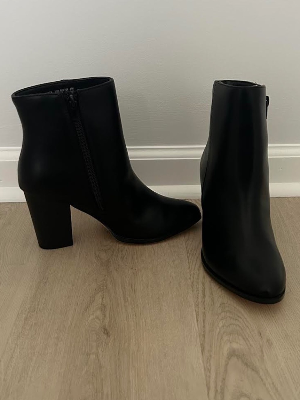 NWT Black Ankle Boots